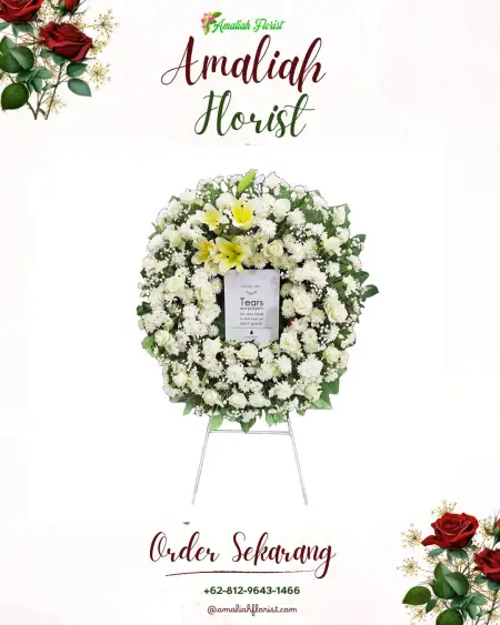 Krans Bunga Duka Pasiraman Kidul